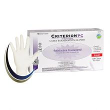 Gloves Exam Criterion PC Powder-Free Latex Small 100/Bx, 10 BX/CA