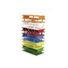 3-Tiered Test Tube Rack Nalgene Unwire 72 Place 13 mm Tube Size Blue 2-1/4 X 4 X 8 Inch