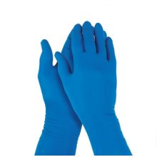 Chemical Protection Glove Jackson Safety* G29 Solvent Glove Size 8 Neoprene Blue 12 Inch Beaded Cuff NonSterile