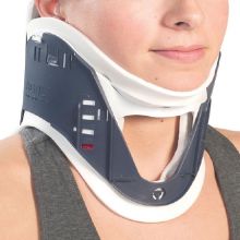 Rigid Cervical Collar EMT Select Preformed Pediatric One Size Fits Most One-Piece / Trachea Opening Adjustable Height 8 to 18 Inch Neck Circumference