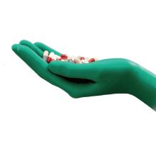 Cleanroom Glove TouchNTuff DermaShield Size 6.5 Neoprene Green 12 Inch Straight Cuff Sterile Pair