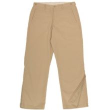 Pants Authored Flat Front 40 X 32 Inch Khaki Male