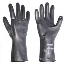 Gloves Safety Not Chemo Approved Butyl Latex-Free 11 in Lg 9 NS Black 1/Pr