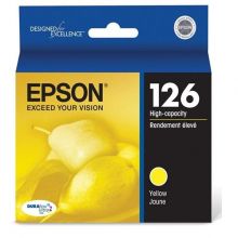 Epson T126420 DuraBrite Ultra High-Capacity Yellow Ink Cartridge Ea