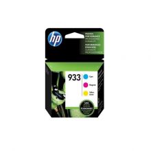 HP 933 Cyan/Magenta/Yellow Ink Cartridges (N9H56FN#140) 3/Pk