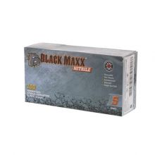 Gloves Exam Black Maxx Powder-Free Nitrile Latex-Free Small Black 100/Bx, 10 BX/CA