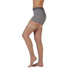 Juzo 2101 Short Thigh High Stockings w/ Silicone Border-Size III-BGE