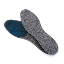 Full Spring Steel Turfliner Insoles, 1/8" Thickness, Steel / Non-Woven Polyester, Gray, 14.25" x 4.375", Mens 18, 1/Pr