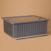 Divider Box with Security Seal Holes 1736 - Blue