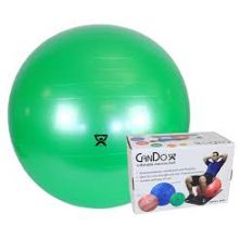 CanDo 30-1803B Inflatable Exercise Ball-Green-26"-Retail Box