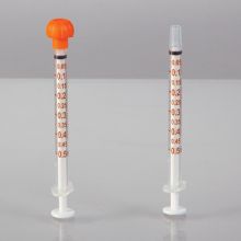 NeoMed Oral Dispensers with Tip Caps, 0.5mL, Clear/Amber Markings, 100 pack