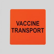 Vaccine Transport Label 
