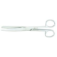 Moleskin / Felt Scissors Miltex 7-1/2 Inch Length OR Grade German Stainless Steel NonSterile Finger Ring Handle Straight Blade Sharp Tip / Blunt Tip