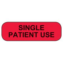 Single Patient Use Label