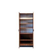 Hausmann 8258 StoreWall Storage System-Cabinet-Natural Oak