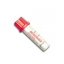 Tube Capillary Microgard 250-500ul 8mm Plastic No Additive Red 50/Pk, 4 PK/CA, 365963CA