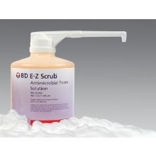 Surgical Scrub Solution E-Z Scrub 32 oz. Foot Pump Bottle 0.5% Strength Povidone-Iodine NonSterile