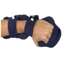 Adult Cuddler Deviation Hand/Thumb Orthosis, Terrycloth Cover, Navy