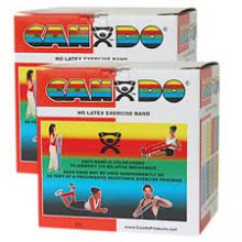 CanDo 10-5652 Latex Free Exercise Band-100 Yard/Pack-Red-Light