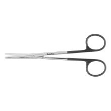 Dissecting Scissors MeisterHand SuperCut Metzenbaum 5-1/2 Inch Length Surgical Grade Stainless Steel NonSterile Finger Ring Handle Curved Blunt Tip / Blunt Tip