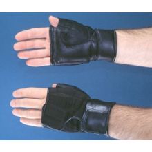 Push Glove Hatch Heavy-Duty Fingerless Small / Medium Black Hand Specific Pair