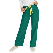 AngelStat Unisex Reversible Scrub Pants with Drawstring Waist, Hunter, Size 3XL, Angelica Color Code