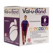 Val-u-Band 10-6125 Latex Free Band-50 Yard-Plum-Level 5/7
