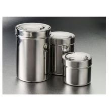 Forcep Jar Stainless Steel Silver 0.5L, 12 EA/BX ,6350207EA