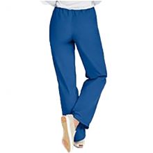 AngelStat Reversible Scrub Pants without Pockets, Medline-Style Color Coding, Sapphire, Size M