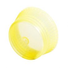 Uniflex Safety Cap For Culture/Flasks Yellow 12/13mm 1000/Pk