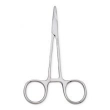 4-3/4" (12 cm) Sterile Centurion SnagFree Webster Needle Holder with Fine Tips, Smooth Jaw, Single Use