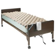 Variable Pressure Pump and Mattress Pad System Med-Aire Pressure Redistribution 78 L X 34 W X 2-1/2 H Inch For Mattresses