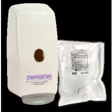 Alcohol-Free Hand Sanitizer DermaCen 1,000 mL BZK (Benzalkonium Chloride) Foaming Dispenser Refill Bag