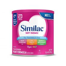 Infant Formula Similac® Soy Isomil® For Fussiness and Gas 12.4 oz. Can Powder EA/1
