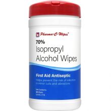 Antiseptic Skin Wipe Pharma-C-Wipes Towelette Canister