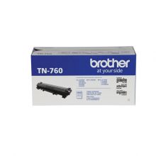 Brother Black Toner Cartridge High Yield TN760 Ea