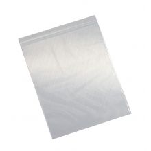Econo-Zip Reclosable 2 Mil Bag, Clear, 9" x 12"