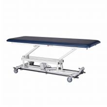 1-Section Hi-Lo Bariatric Treatment Table with 4" Casters, 400 lb. (181.4 kg) Weight Capacity, 27" x 76" (68.6 cm x 1.9 m)