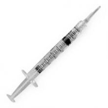 Blunt Syringe with Plastic Cannula, 3 mL