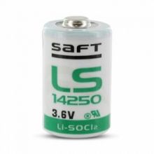 Lithium Battery, 3.6 V, 1/2 AA Cell
