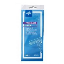 Disposable Facial Razors with Twin Blades, BRN1312
