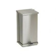 Detecto C-32 Stainless Steel Step-On Waste Can Receptacles