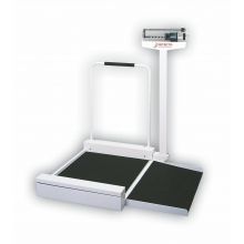 Mechanical Wheelchair Scale with 1 Ramp and Weigh Beam, Pounds Only, Weight Capacity of 400 lb.