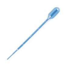 Transfer Pipette, 3.0mL, Small Bulb, Graduated to 1mL, 140mm, Sterile, 20/Bag, 20 Bags / Case