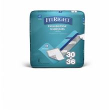 FitRight Extended-Use Premium Underpads, 30" x 36"