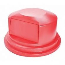 Brute Trash Can Top, Dome, Swing Closure, Red G0062176