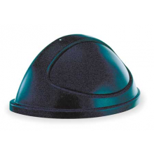 Trash Can Top, Dome, Swing Closure, Black G2415025