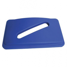 Recycling Top, Poly, Blue