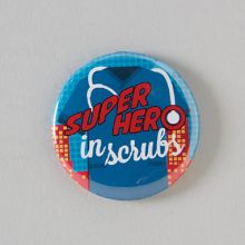 Super Hero Badge Reel Cover 
