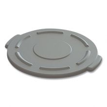 Value-Plus Gator Container Lids, For 20 gal, Flat-Top, 20.4" Dia, Gray